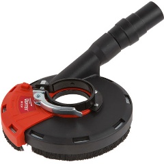 Изображение товара Кожух вытяжной для УШМ DS 125 P WORTEX (диск 125 мм, для шлифовки бетона) (DS125P0018)