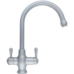 Изображение товара Кран комбинированный atoll NKD0312ST-L матовый никель Satin Nickel смеситель + питьевая