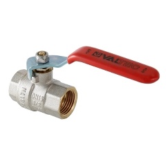 Изображение товара Кран шаровой VALTEC BASE (VT.214.N.04) ВВ 1/2" стальная рукоятка
