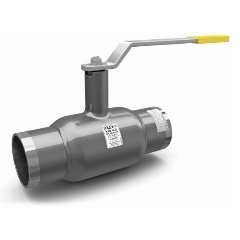 Изображение товара Кран шаровой стальной LD, приварной, неполнопроходной КШ.Ц.П.050.040.Н/П.02, DN 50, PN 40