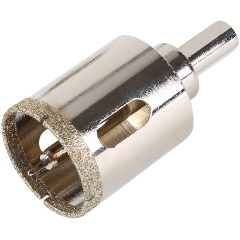 Изображение товара Коронка алмазная KRANZ 80 мм с центровочным сверлом (керамогранит, керамика, стекло)