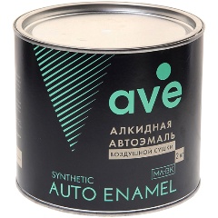 Изображение товара Краска AVE 202 белая автоэмаль 2 кг для кузовных работ высокая глянец