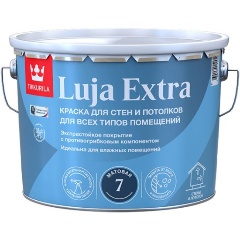 Изображение товара Краска для стен и потолков Tikkurila Luja Extra, матовая, 0.9 л, бесцветная