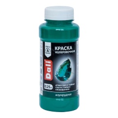 Изображение товара Краска колеровочная Dali, акриловая, 0,25 л, изумруд
