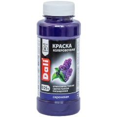 Изображение товара Краска колеровочная Dali, акриловая, 0,25 л, сиреневая