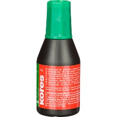 Изображение товара Краска штемпельная KORES зеленая 71318 28 г для резиновых штампов