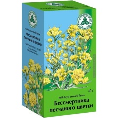 Изображение товара Фитосбор Бессмертник цветки пачка 30г (КРАСНОГОРСКЛЕКСРЕДСТВА)