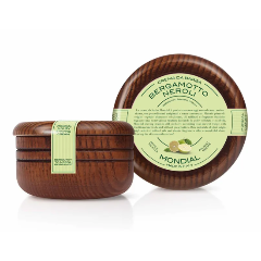 Изображение товара Крем для бритья Mondial BERGAMOTTO NEROLI с ароматом бергамота и нероли, деревянная чаша, 140 мл