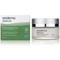 Изображение товара Увлажняющий крем для лица SESDERMA Hidraloe 50 мл для сухой и чувствительной кожи