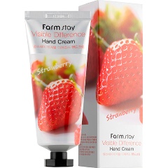Изображение товара Крем для рук FarmStay с экстрактом клубники, 100г