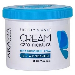 Изображение товара Крем для тела ARAVIA PROFESSIONAL Увлажняющий, с церамидами и мочевиной 10%, 550 мл