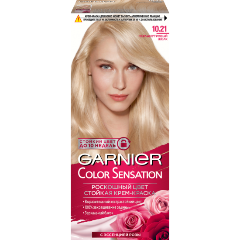 Изображение товара Крем-краска для волос Garnier Color Sensation 10.21 перламутровый шелк 110 мл