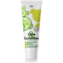 Изображение товара Крем-сатин для рук IRIS Lime&Cucumber экстраувлажняющий, 100 мл