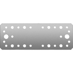 Изображение товара Крепежная пластина КП-2.5, 180х65 х 2.5мм, ЗУБР 31023-180