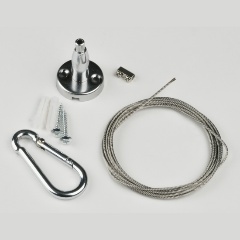 Изображение товара Крепление для светильника Uniel UFL-H03 SILVER 200 POLYBAG