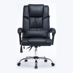 Изображение товара Кресло руководителя Cactus CS-CHR-OC02M-BK черное высокая спинка эргономика