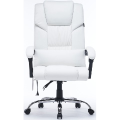 Изображение товара Кресло руководителя Cactus CS-CHR-OC02M-WT белый