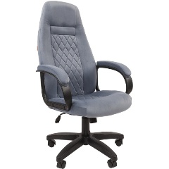 Изображение товара Кресло руководителя Chairman Home 951 Россия ткань Т-71 голубой