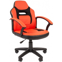 Изображение товара Кресло детское Chairman Kids 110 Россия экопремиум черный/красный