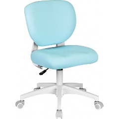 Изображение товара Кресло детское Cactus CS-CHR-3594BL голубой крестов. пластик белый