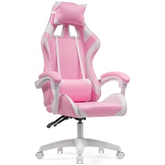 Изображение товара Кресло геймерское WOODVILLE Rodas pink / white