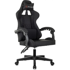 Изображение товара Кресло геймерское Zombie 2 черный Neo Black крестов. пластик