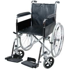 Изображение товара Инвалидное Кресло-коляска механическая Barry B1 с принадлежностями (46 см)