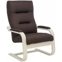 Изображение товара Кресло Leset Оскар, Слоновая кость, ткань Малмо 28