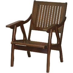 Изображение товара Кресло Мебелик Массив решетка орех