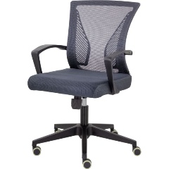 Изображение товара Офисное кресло EASY CHAIR SN-800 Энжел черное с механизмом Top Gun и регулируемой высотой