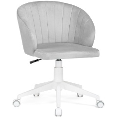 Изображение товара Кресло офисное WOODVILLE Пард confetti silver серый / белый