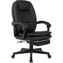 Изображение товара Кресло руководителя Бюрократ CH-868N-BF черное искусственная кожа регулируемое