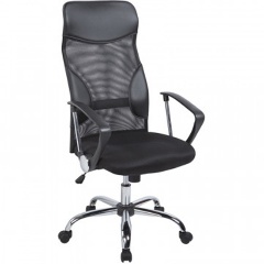 Кресло руководителя Easy Chair 506 TPU net к/з черный, сетка Изображение 1 - купить в интернет магазине с доставкой, цены, описание, характеристики, отзывы