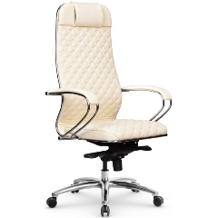 Изображение товара Кресло руководителя МЕТТА Samurai KL-1.04 MPES C-Edition бежевое эргономичное