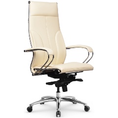 Изображение товара Кресло руководителя МЕТТА Samurai Lux MPES Молочный