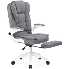 Изображение товара Кресло руководителя WOODVILLE Mitis серый белый для офиса офисное
