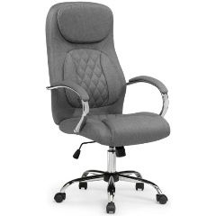 Изображение товара Кресло руководителя WOODVILLE Tron gray fabric