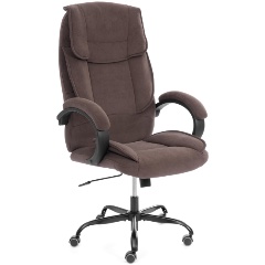 Изображение товара Кресло руководителя TetChair OREON metalBL велюр, коричневый