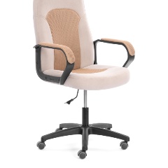 Изображение товара Кресло офисное TetChair PARMA (22) велюр/ткань, бежевый/бронза