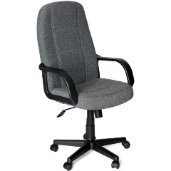 Кресло офисное tetchair parma c26 c13 серый