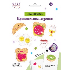 Изображение товара Кристальная мозаика ФРЕЯ ALVN-133 набор для творчества с наклейками и стразами