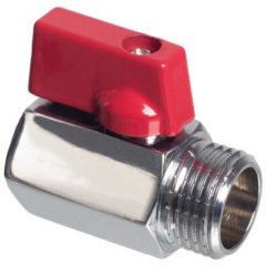 Изображение товара Кран шаровой Kromwell MINI 1/2" ВР-НР KW.190.04