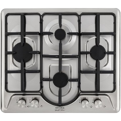 Изображение товара Газовая варочная панель Krona PARTITA 60 IX нержавеющая сталь 4 конфорки безопасная и надежная