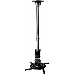 Изображение товара Кронштейн для проектора Cactus CS-VM-PR01L-BK черный макс.22кг настенный и потолочный 604-843 мм