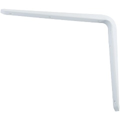 Изображение товара Кронштейн стальной, 250 х 300 мм, белый, СИБРТЕХ, 94034