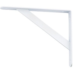 Изображение товара Кронштейн усиленный, 300 х 200 х 30 х 4 мм, белый, СИБРТЕХ, 94046