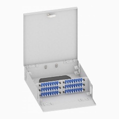 Изображение товара Оптический кросс TopLAN настенный 96 LC/UPC адаптеров SM