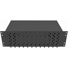 Изображение товара Кросс оптический TopLAN, стоечный 19", 96 FC/ST адаптеров, 3U, черный (КРС-Top-3U-96FC/ST-BK)