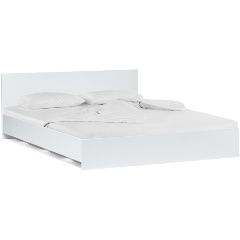 Изображение товара Кровать Адайн 160х200 белое дерево — стильная и прочная российская мебель