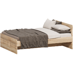 Изображение товара Кровать ГУД ЛАКК 2.02.04.190.3 СИРИУС двойная 140х200 сонома RU